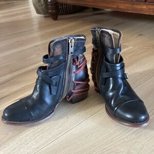 Freebird leather ankle boots.